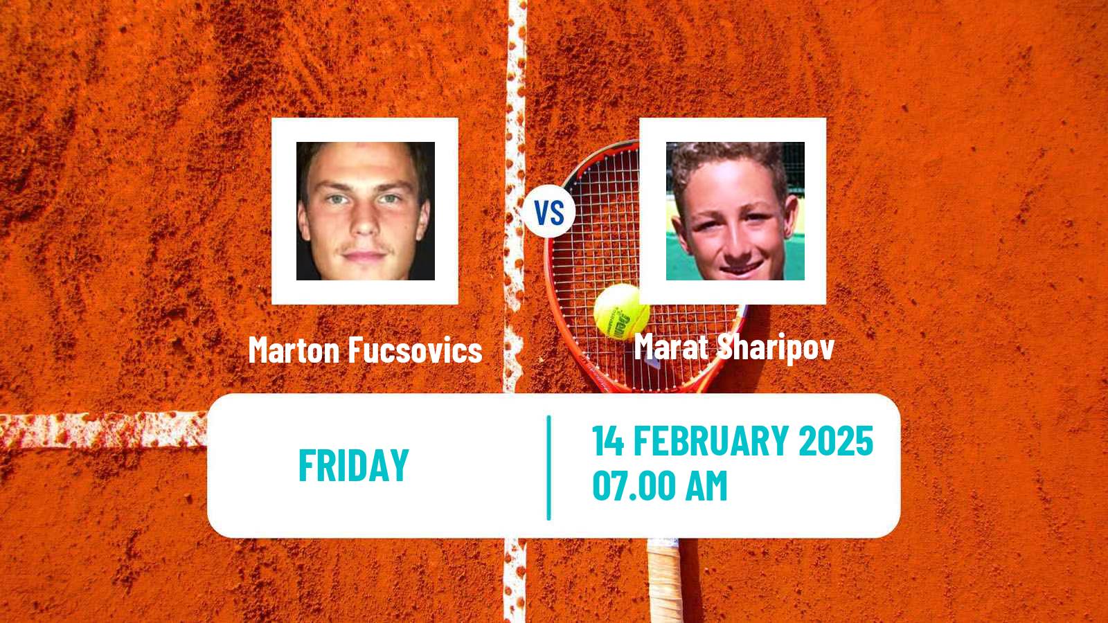 Tennis Manama Challenger Men Marton Fucsovics - Marat Sharipov