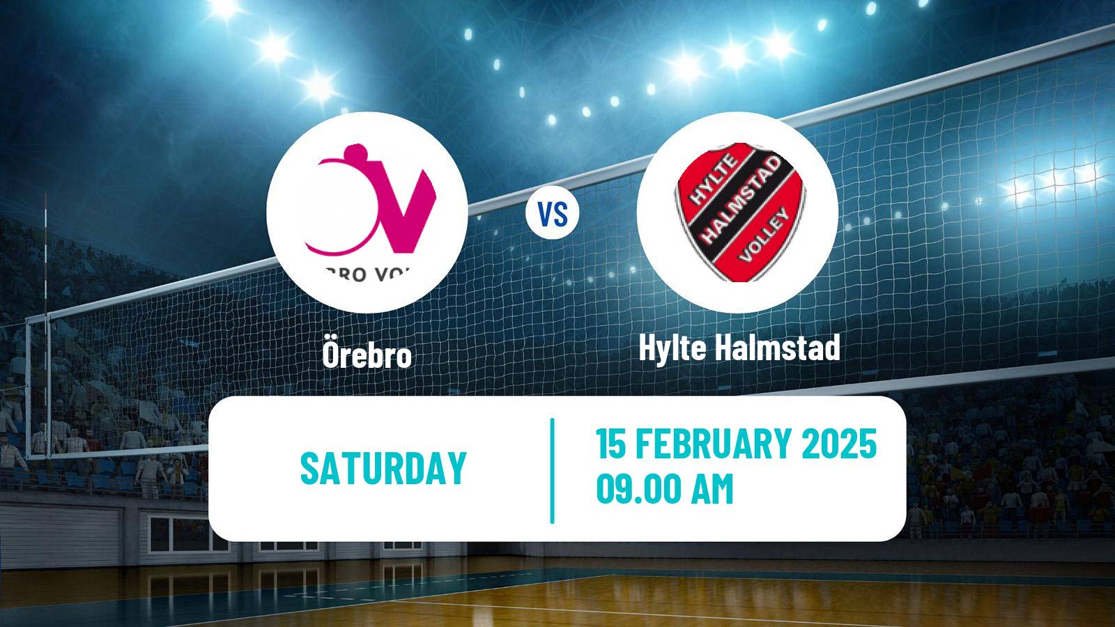 Volleyball Swedish Elitserien Volleyball Women Örebro - Hylte Halmstad