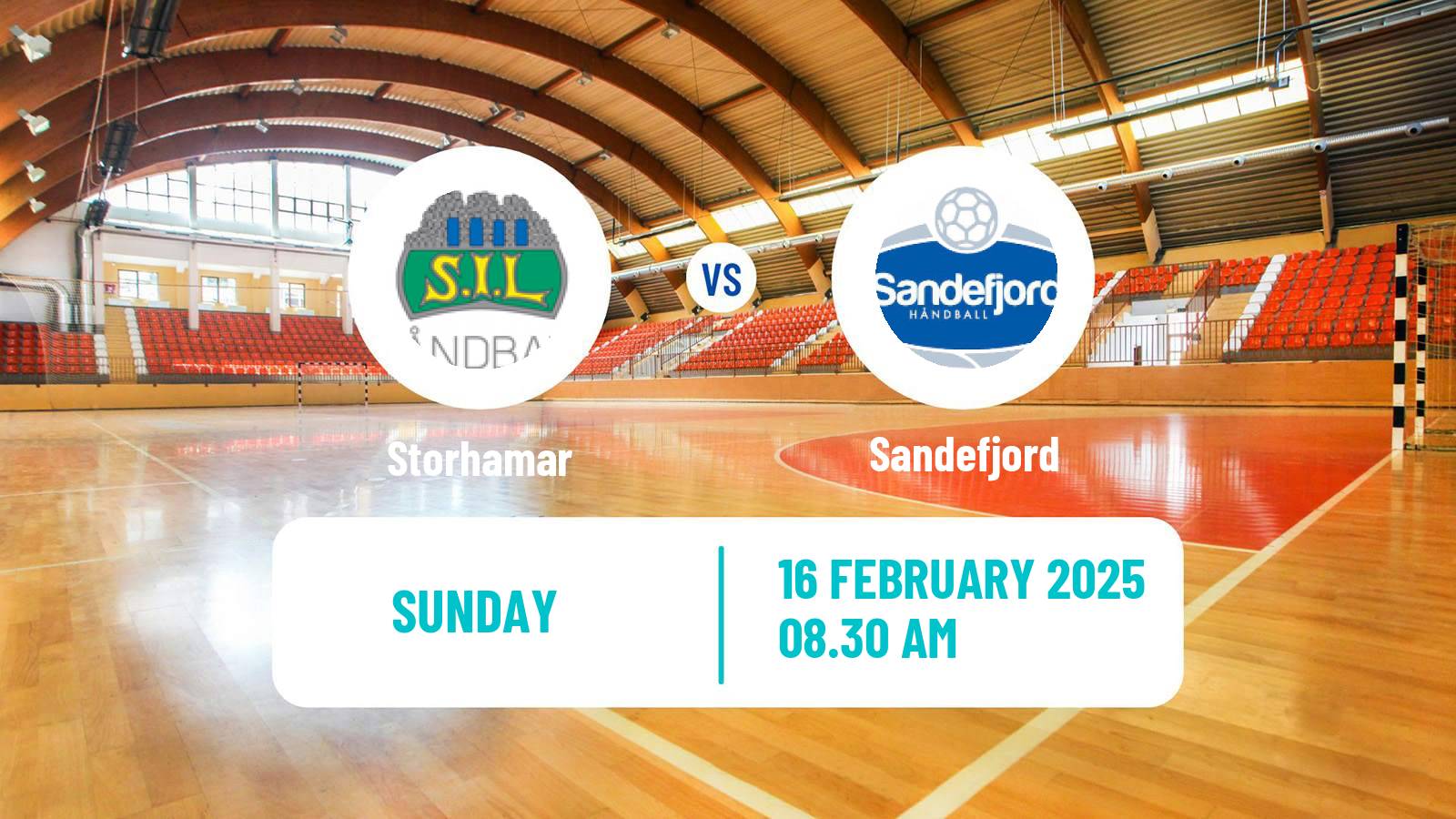 Handball Norwegian 1 Division Handball Storhamar - Sandefjord