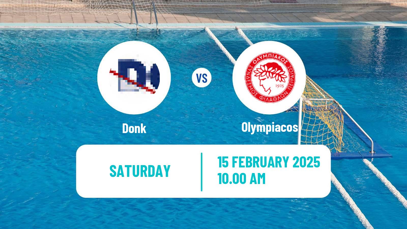 Water polo Champions League Water Polo Women Donk - Olympiacos