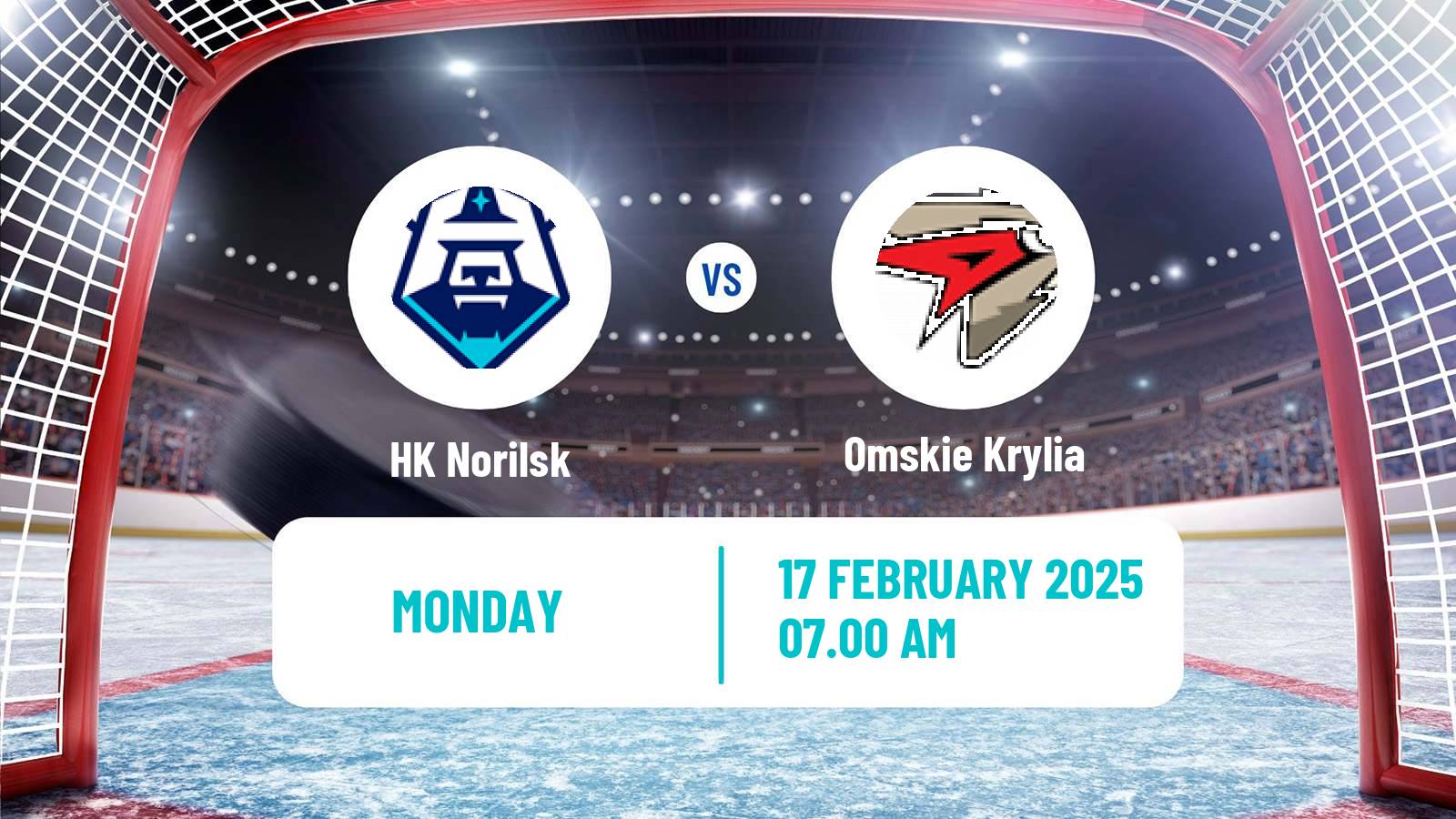 Hockey VHL Norilsk - Omskie Krylia