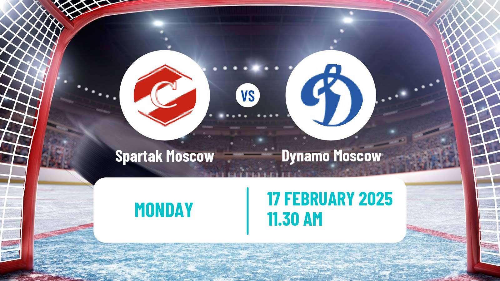 Hockey KHL Spartak Moscow - Dynamo Moscow