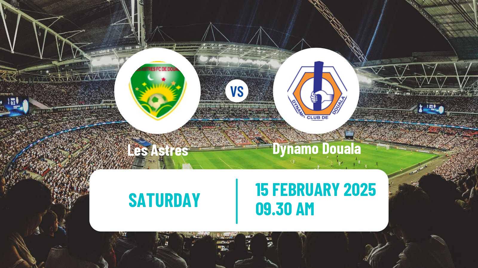 Soccer Cameroon Elite One Les Astres - Dynamo Douala