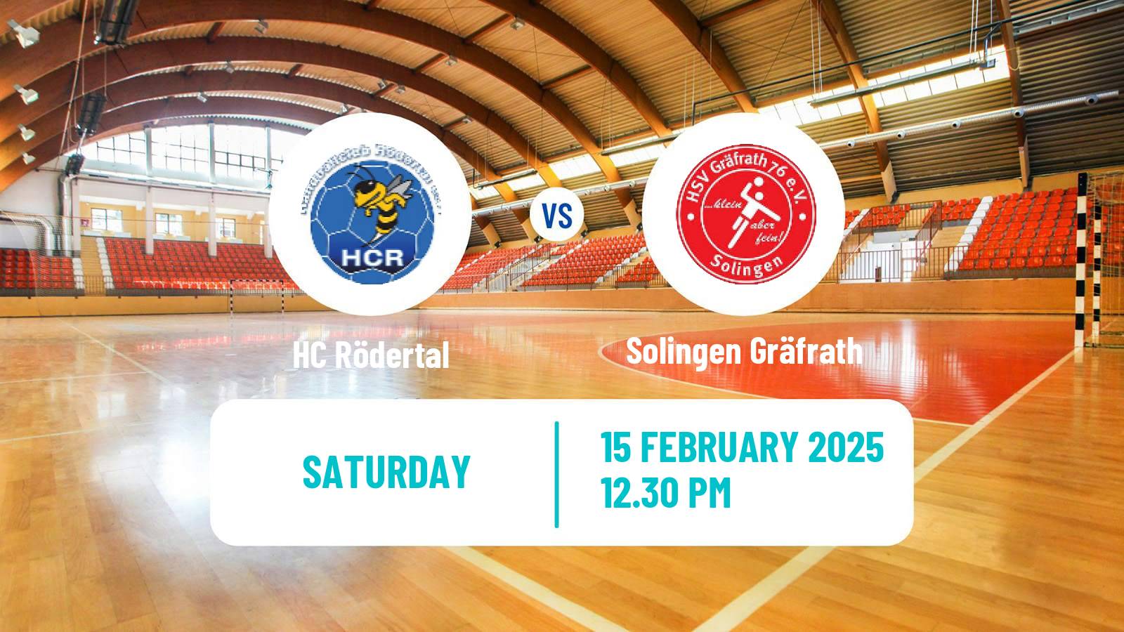 Handball German 2 Bundesliga Handball Women Rödertal - Solingen Gräfrath