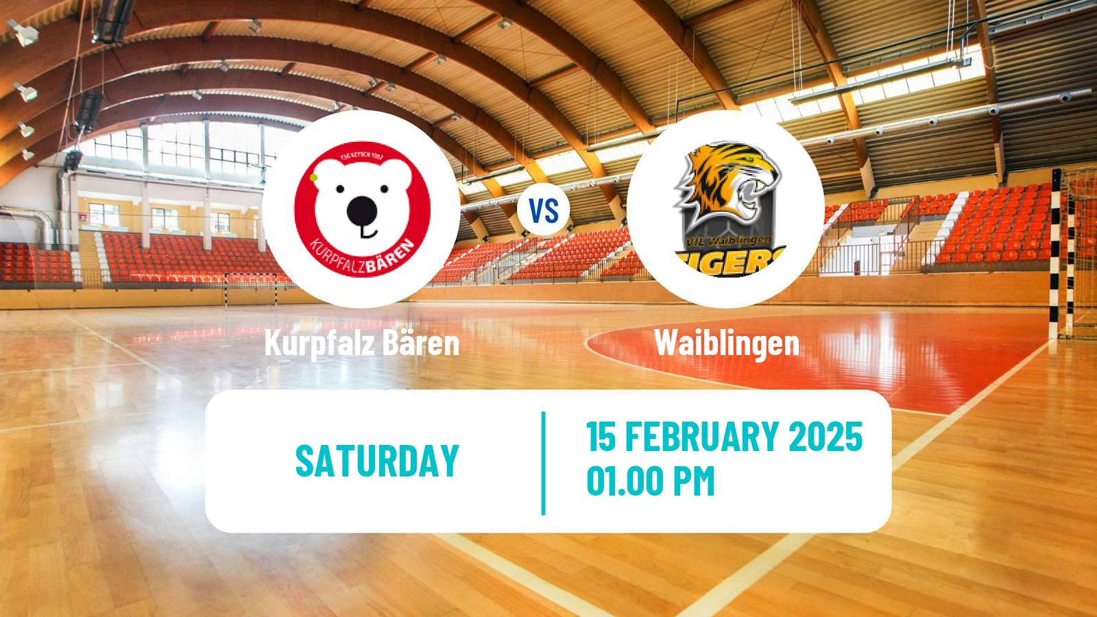 Handball German 2 Bundesliga Handball Women Kurpfalz Bären - Waiblingen