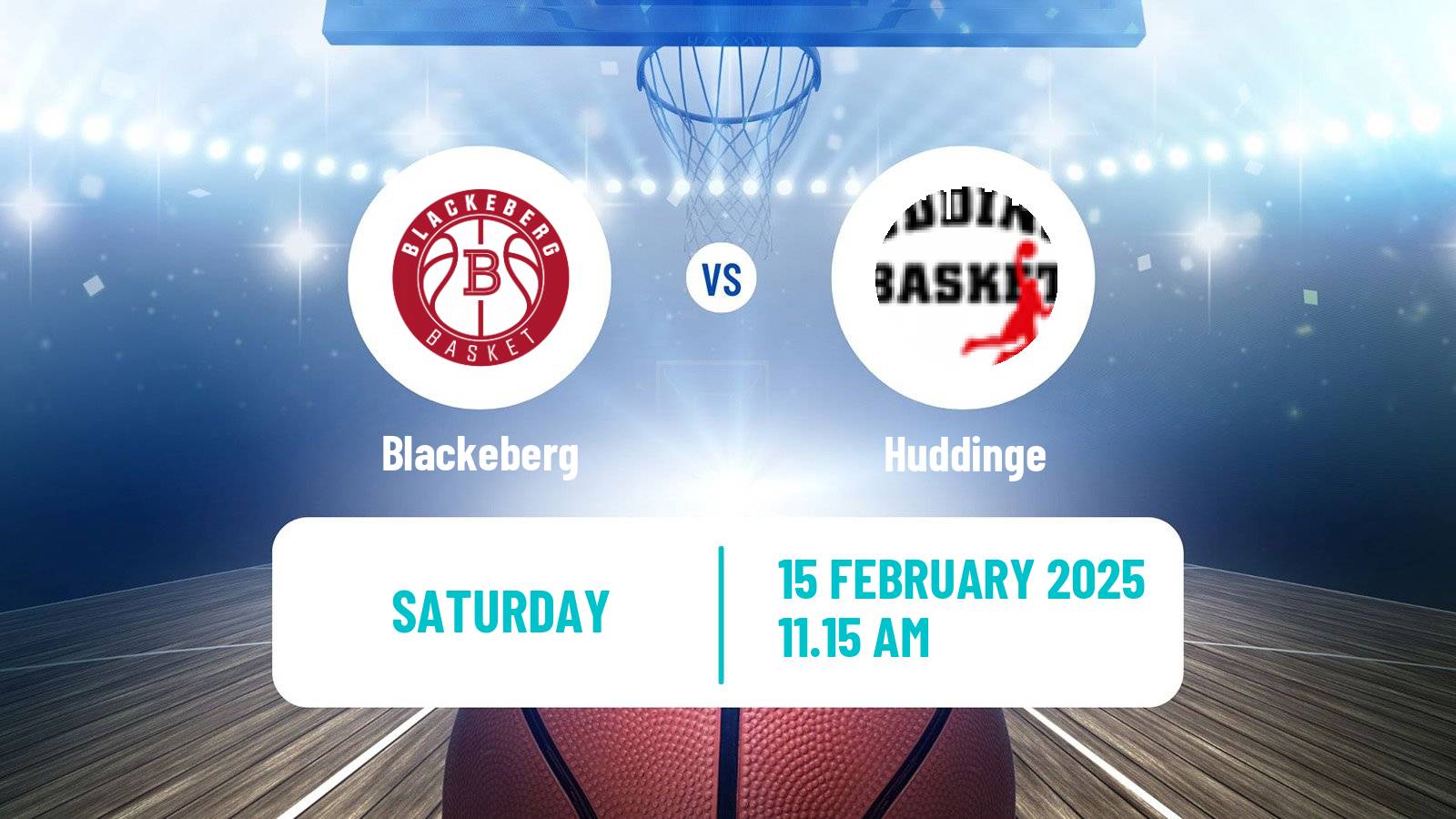 Basketball Swedish Superettan Basketball Blackeberg - Huddinge