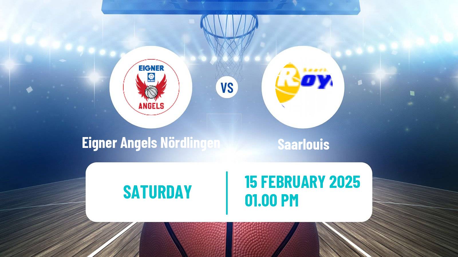 Basketball German DBBL Eigner Angels Nördlingen - Saarlouis