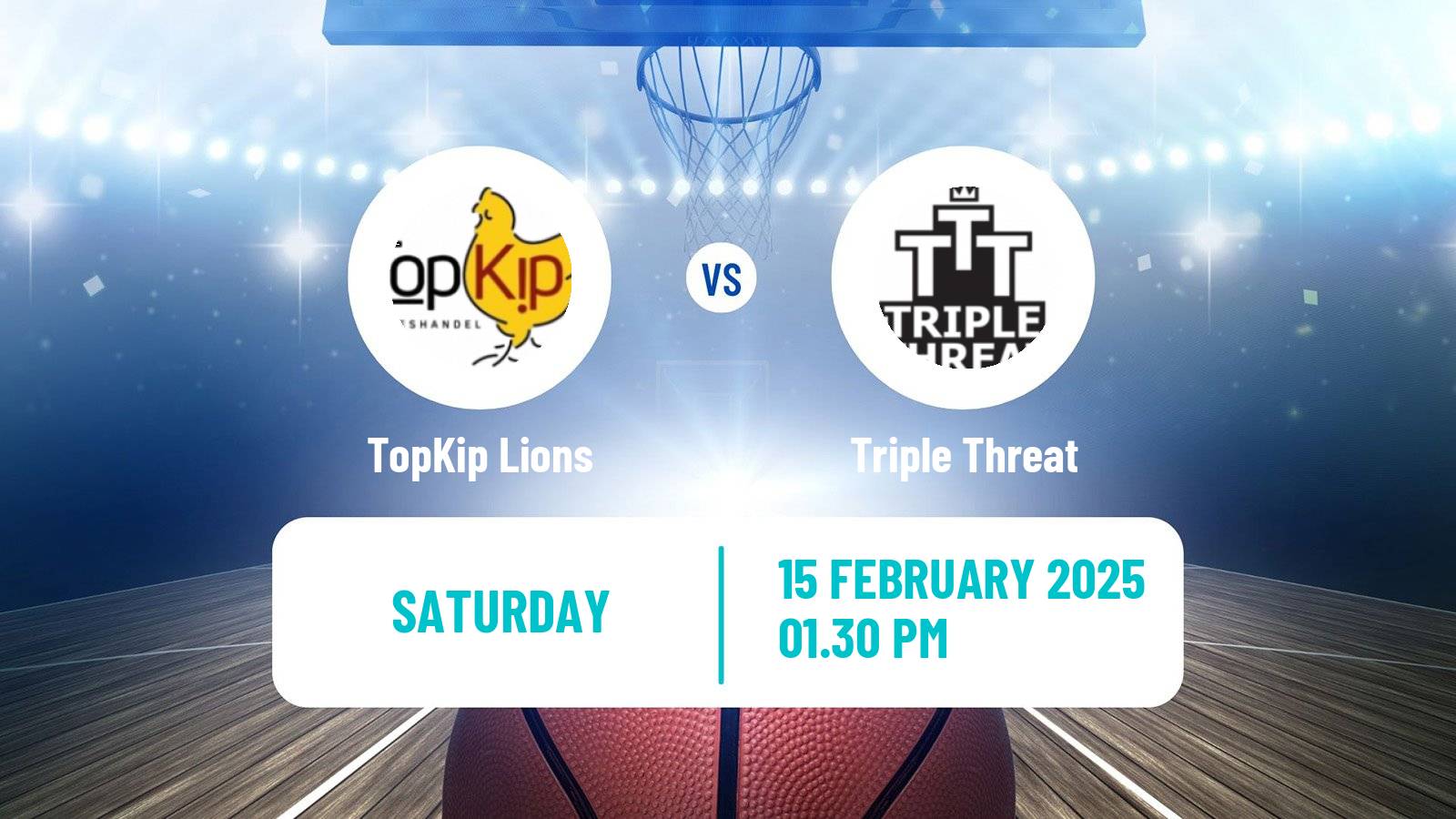 Basketball Dutch WBL Basketball TopKip Lions - Triple Threat