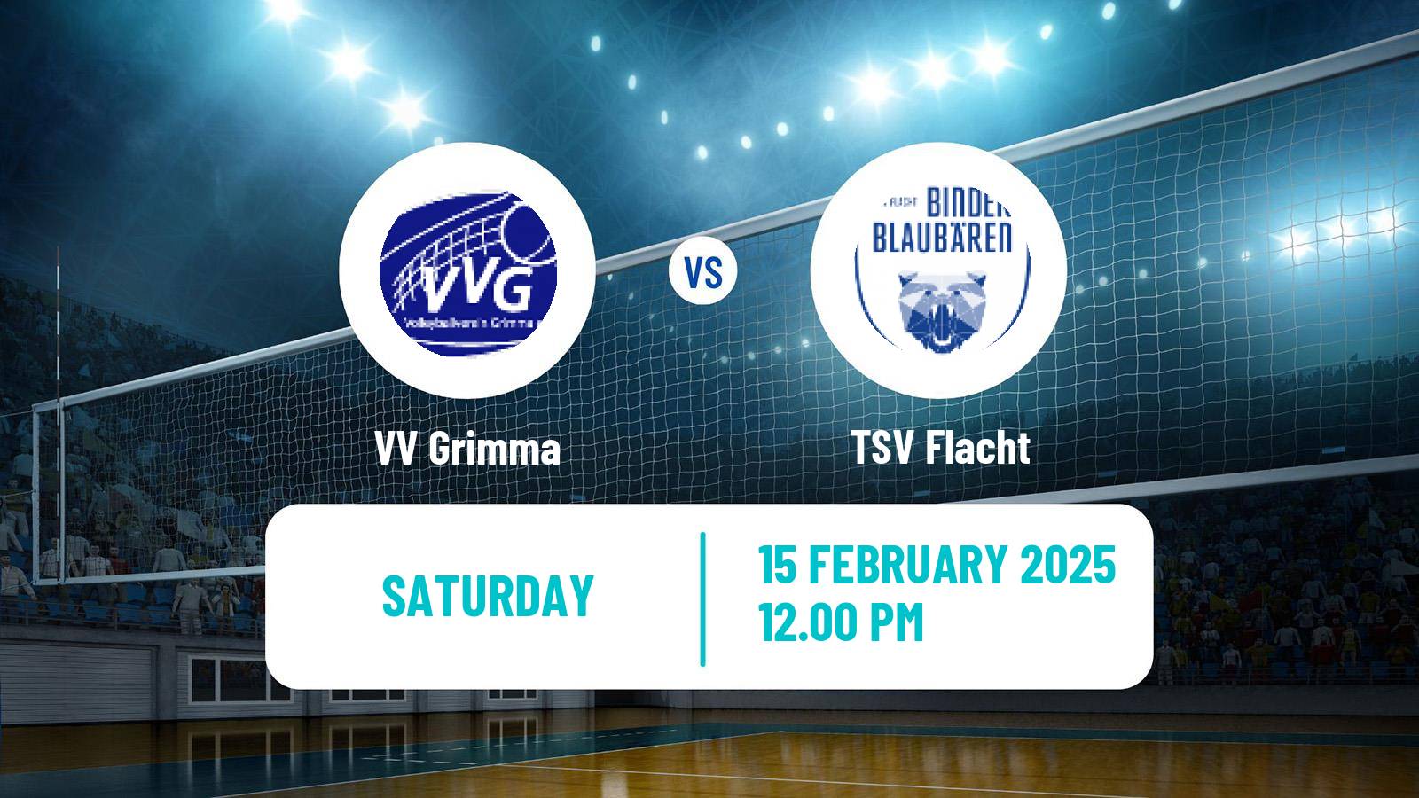 Volleyball German 2 Bundesliga Pro Volleyball Women Grimma - Flacht