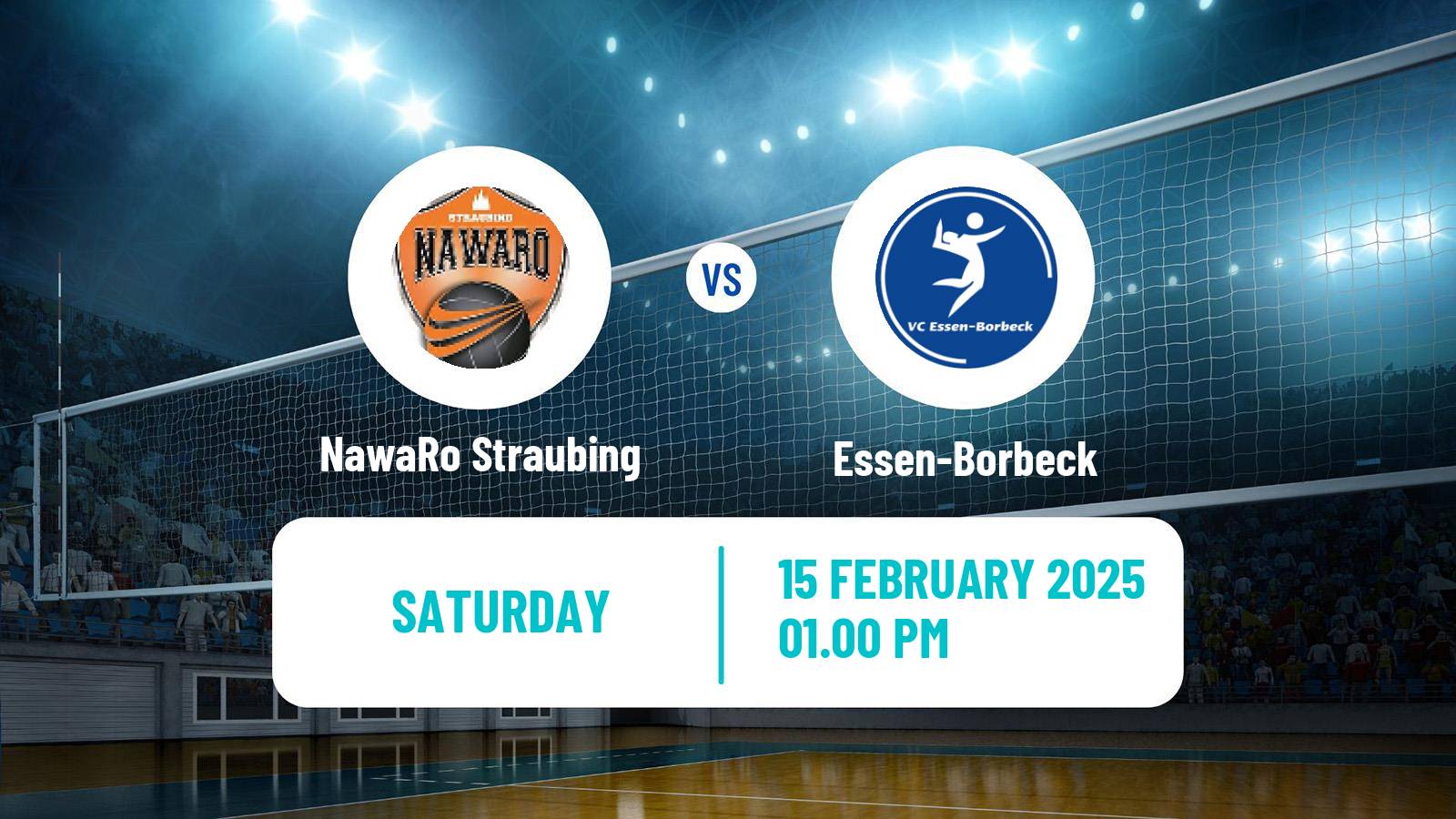 Volleyball German 2 Bundesliga Pro Volleyball Women NawaRo Straubing - Essen-Borbeck