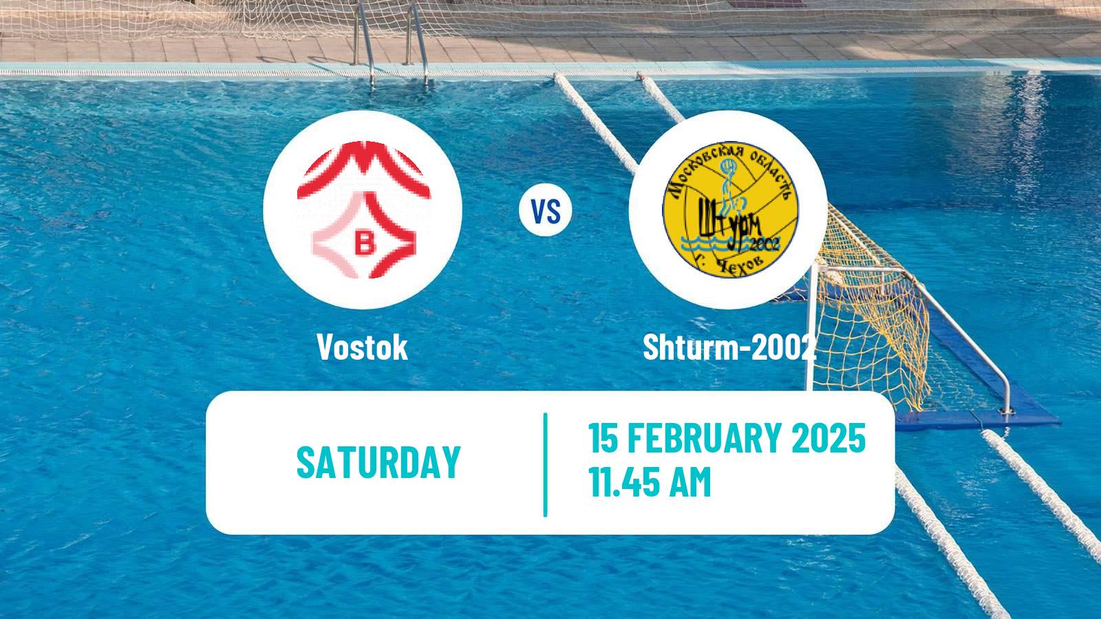 Water polo Russian Championship Water Polo Vostok - Shturm-2002