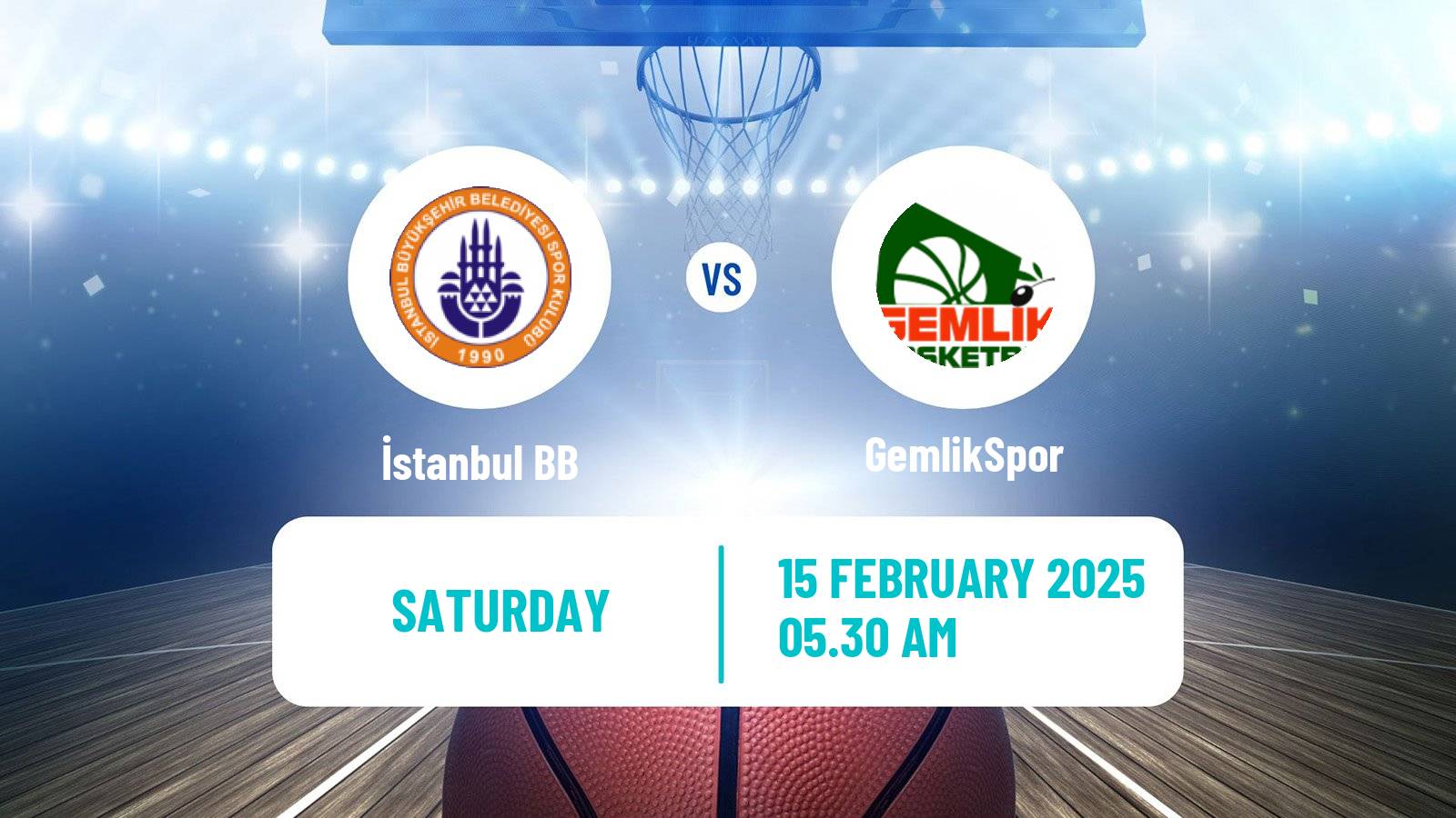 Basketball Turkish TB2L İstanbul BB - GemlikSpor