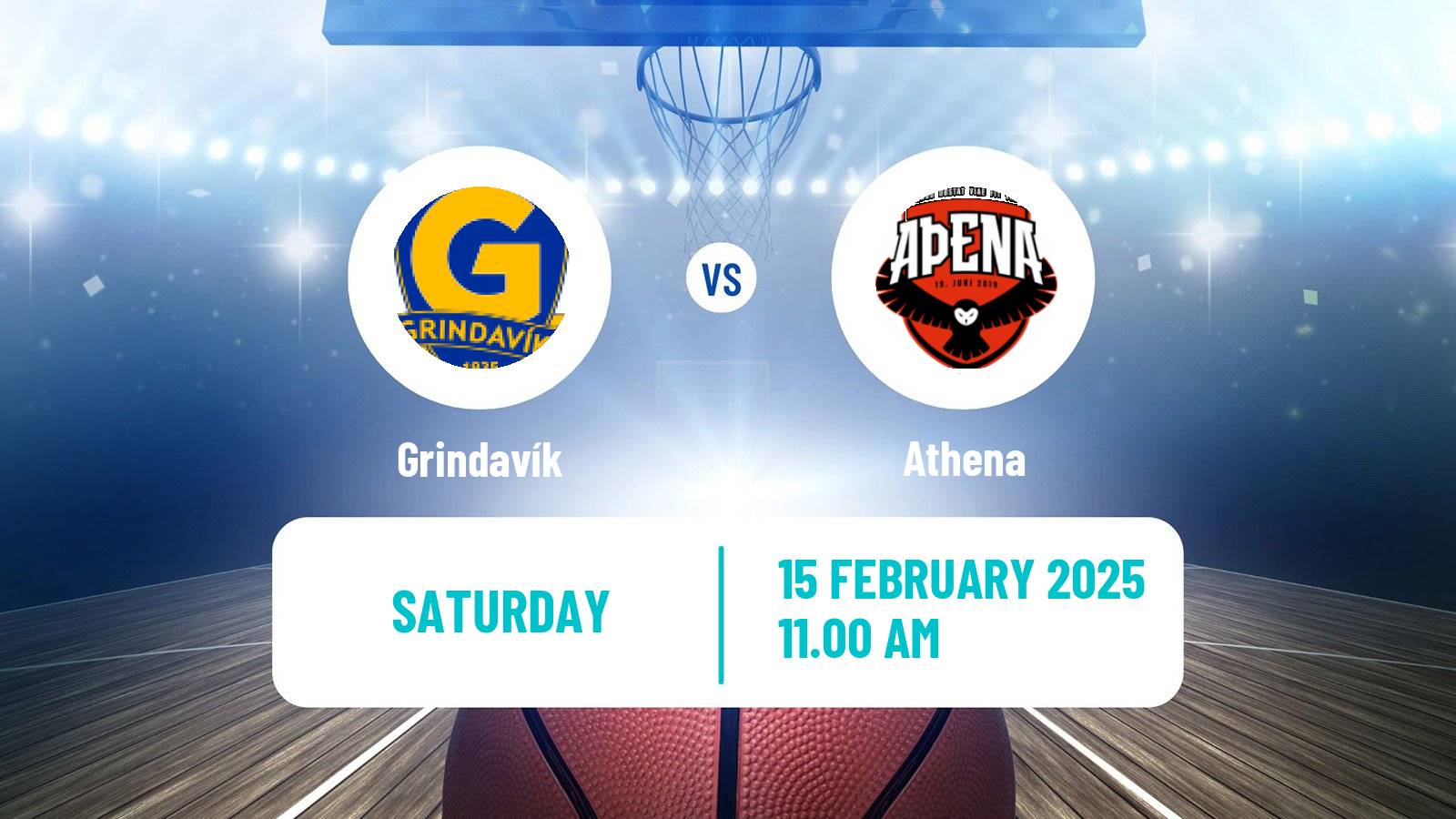 Basketball Icelandic Premier League Basketball Women Grindavík - Athena