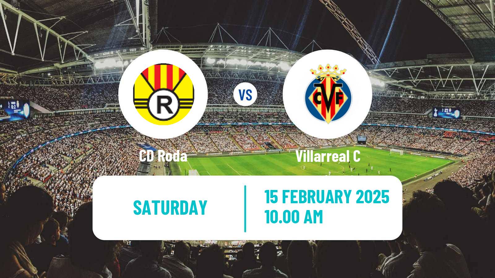 Soccer Spanish Tercera RFEF - Group 6 Roda - Villarreal C