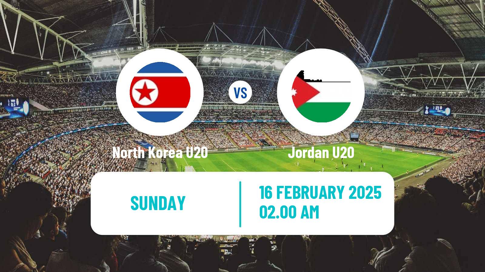 Soccer AFC Championship U20 North Korea U20 - Jordan U20