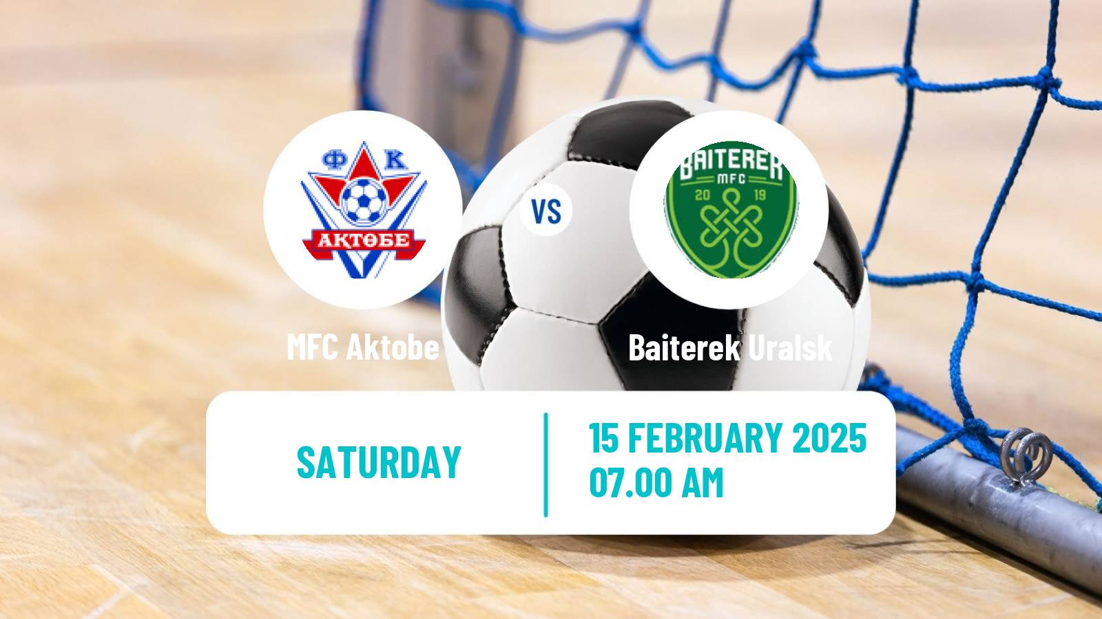 Futsal Kazakh Championship Futsal Aktobe - Baiterek Uralsk