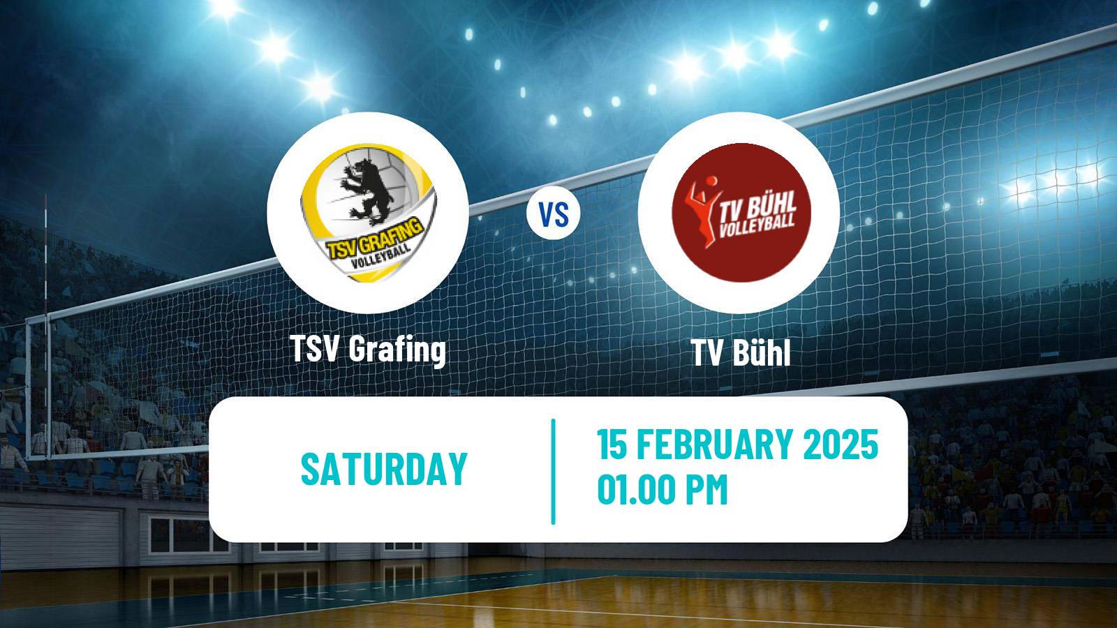 Volleyball German 2 Bundesliga South Volleyball Grafing - TV Bühl