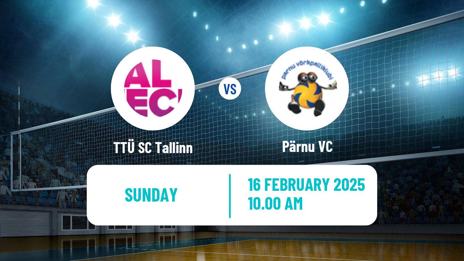 Volleyball Baltic League Volleyball TTÜ SC Tallinn - Pärnu