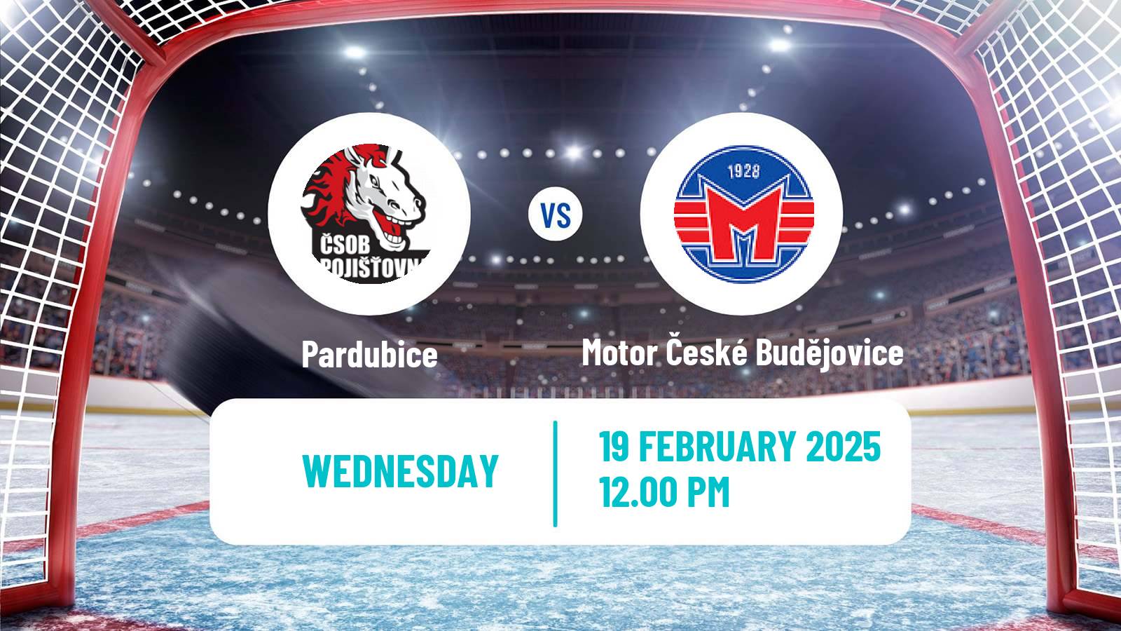 Hockey Czech Extraliga Pardubice - Motor České Budějovice