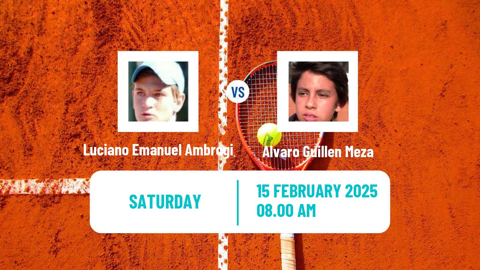 Tennis ITF M25 Punta Del Este Men Luciano Emanuel Ambrogi - Alvaro Guillen Meza