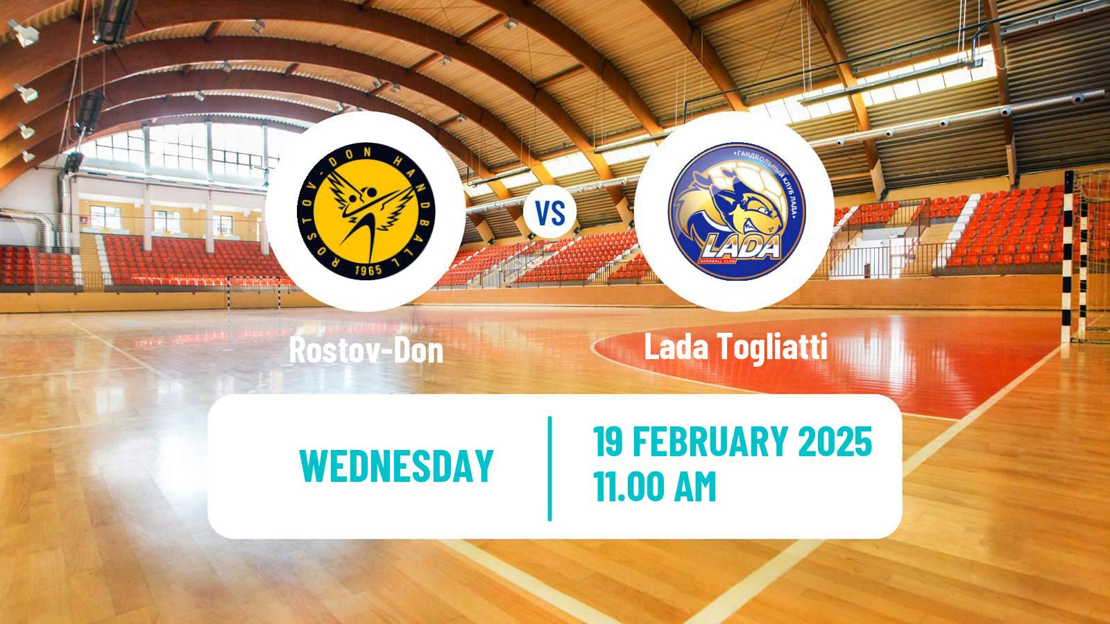 Handball Russian Superleague Handball Women Rostov-Don - Lada Togliatti