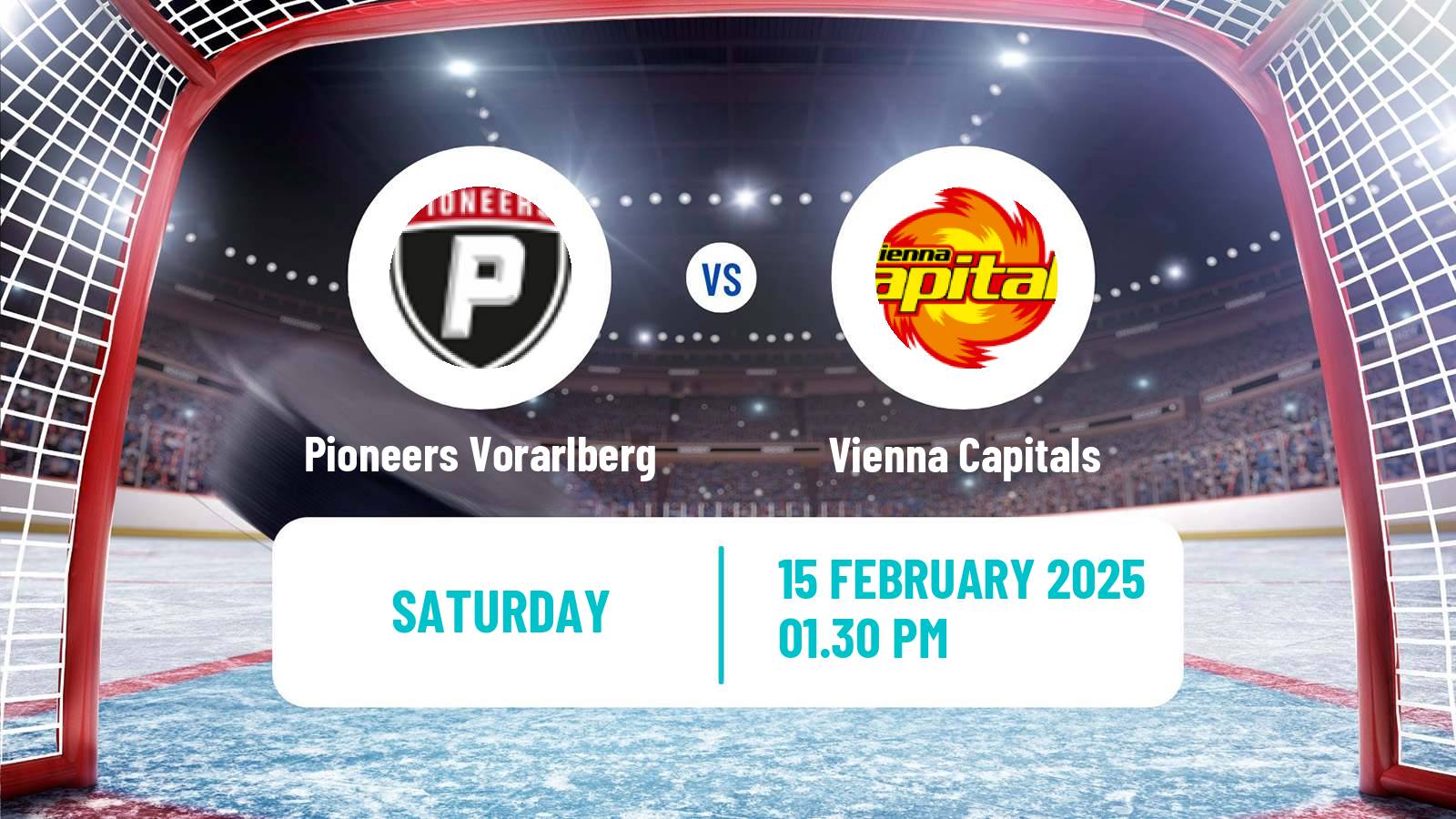 Hockey Austrian Ice Hockey League Pioneers Vorarlberg - Vienna Capitals