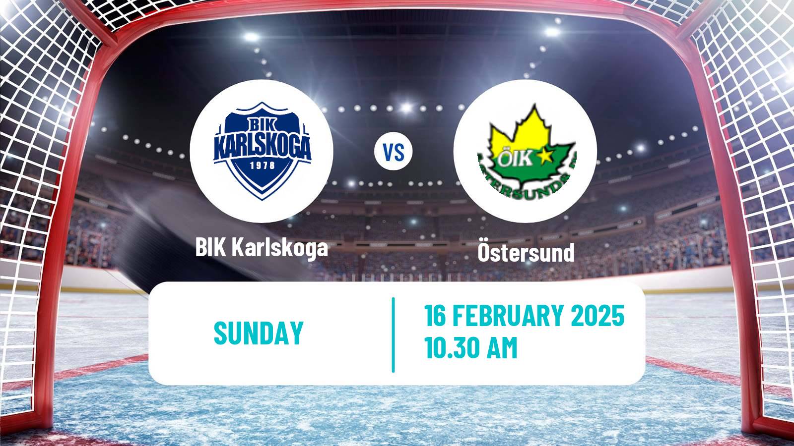 Hockey Swedish Hockey Allsvenskan BIK Karlskoga - Östersund