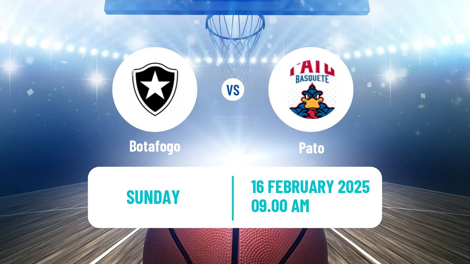 Basketball Brazilian NBB Botafogo - Pato