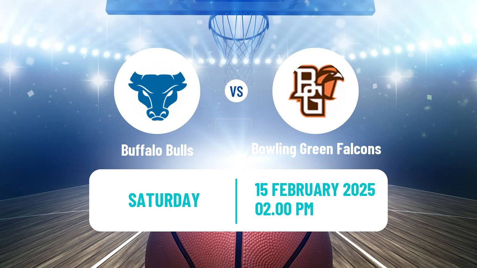 Basketball NCAA College Basketball Buffalo Bulls - Bowling Green Falcons