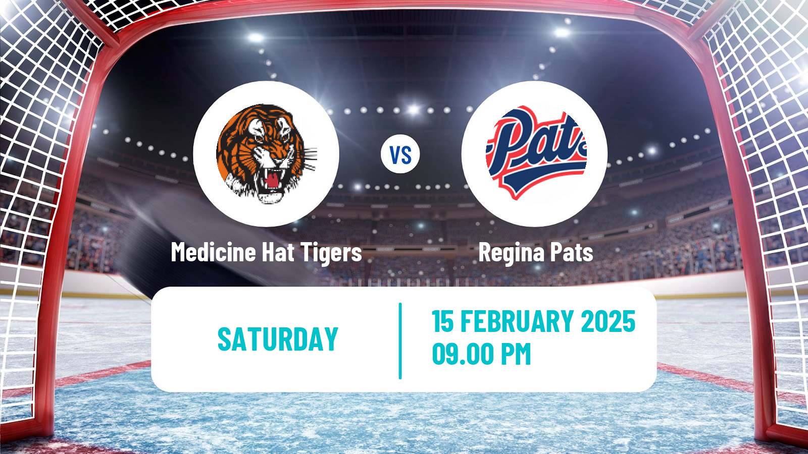 Hockey WHL Medicine Hat Tigers - Regina Pats