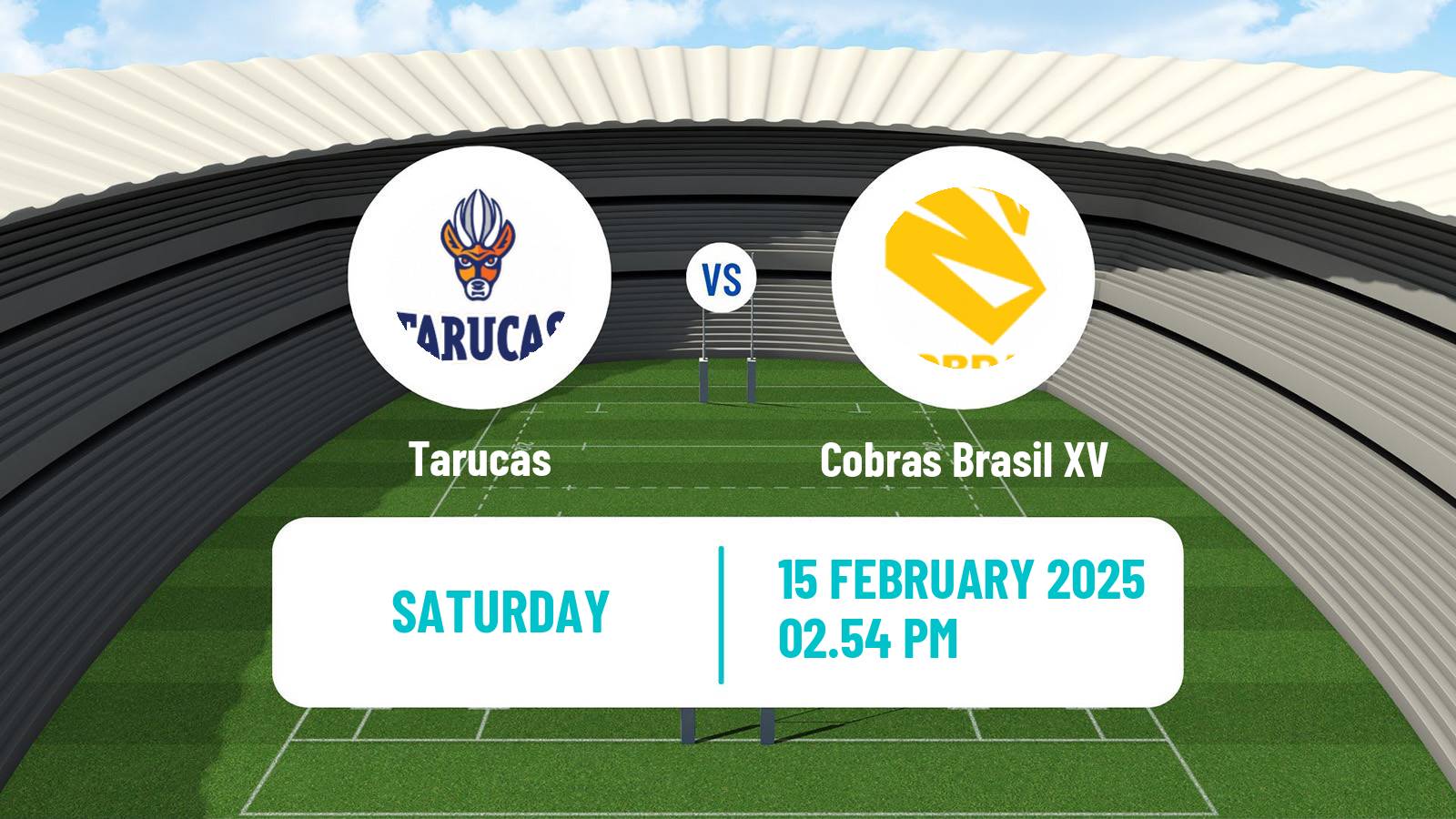 Rugby union Super Rugby Americas Tarucas - Cobras Brasil XV