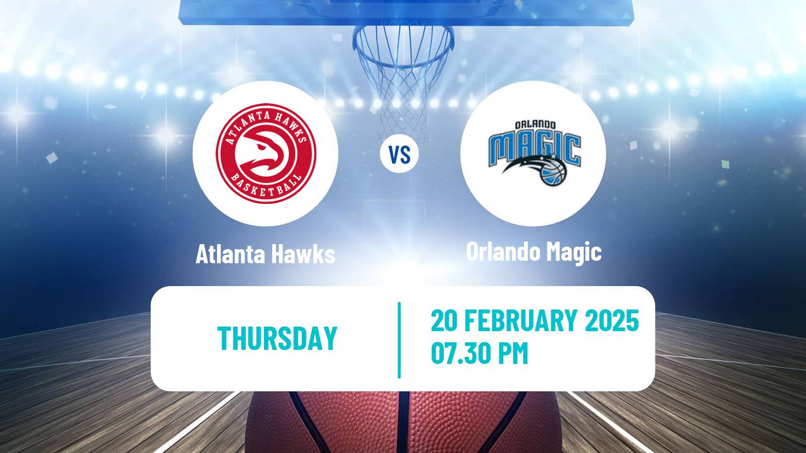 Basketball NBA Atlanta Hawks - Orlando Magic