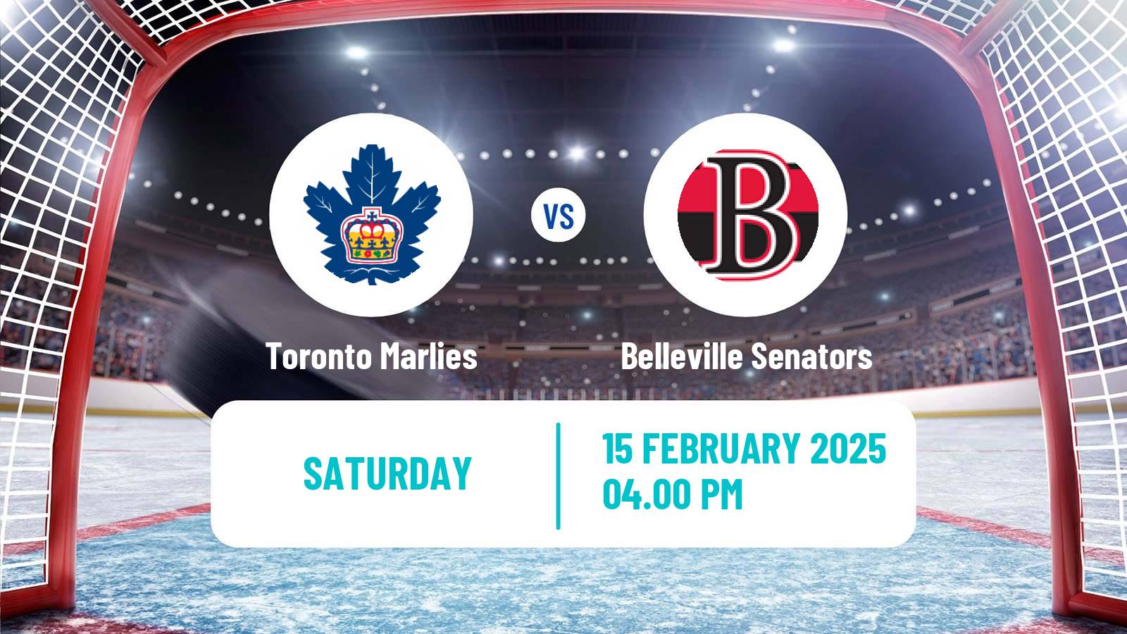 Hockey AHL Toronto Marlies - Belleville Senators