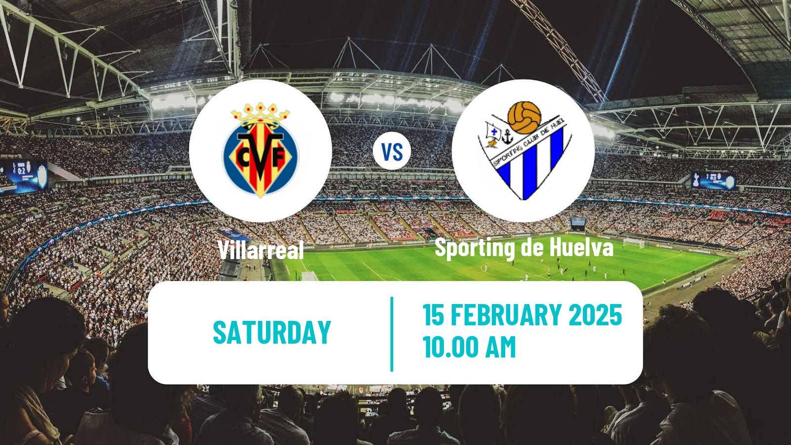 Soccer Spanish Primera Federacion Women Villarreal - Sporting de Huelva