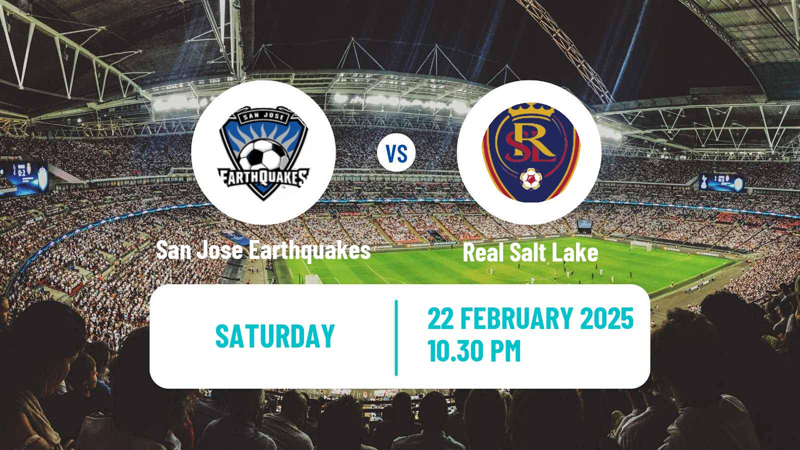 Soccer MLS San Jose Earthquakes - Real Salt Lake