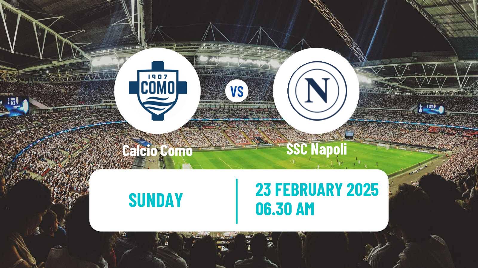 Soccer Italian Serie A Como - Napoli