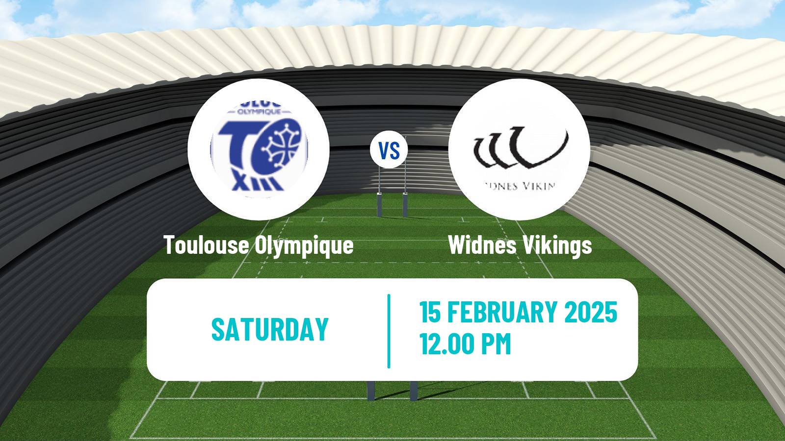 Rugby league English Championship Rugby League Toulouse Olympique - Widnes Vikings