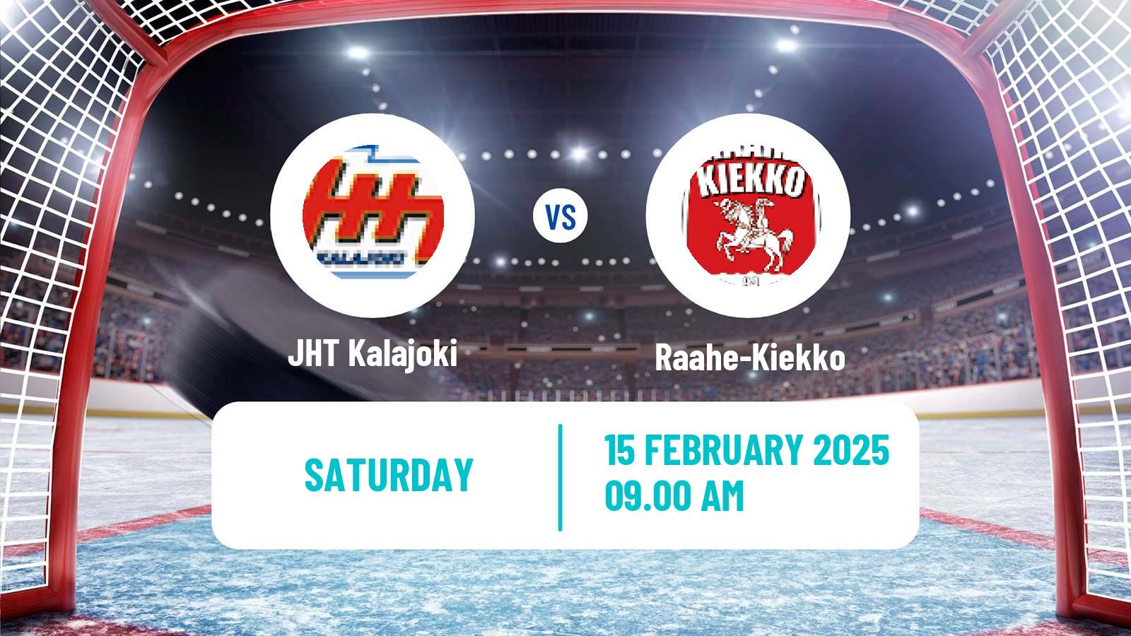 Hockey Finnish Suomi-sarja JHT Kalajoki - Raahe-Kiekko