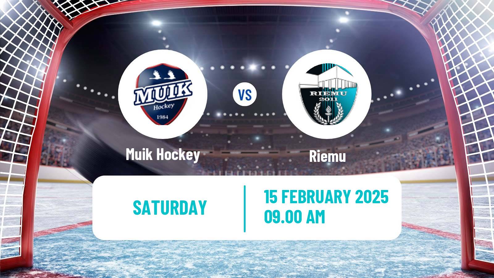 Hockey Finnish Suomi-sarja Muik Hockey - Riemu