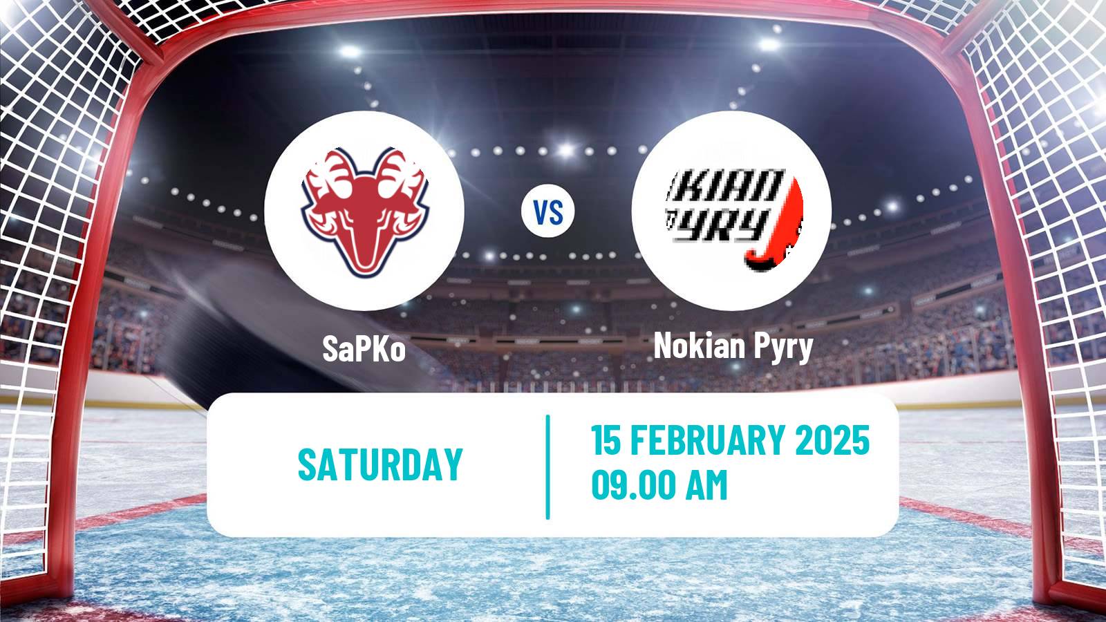 Hockey Finnish Suomi-sarja SaPKo - Nokian Pyry