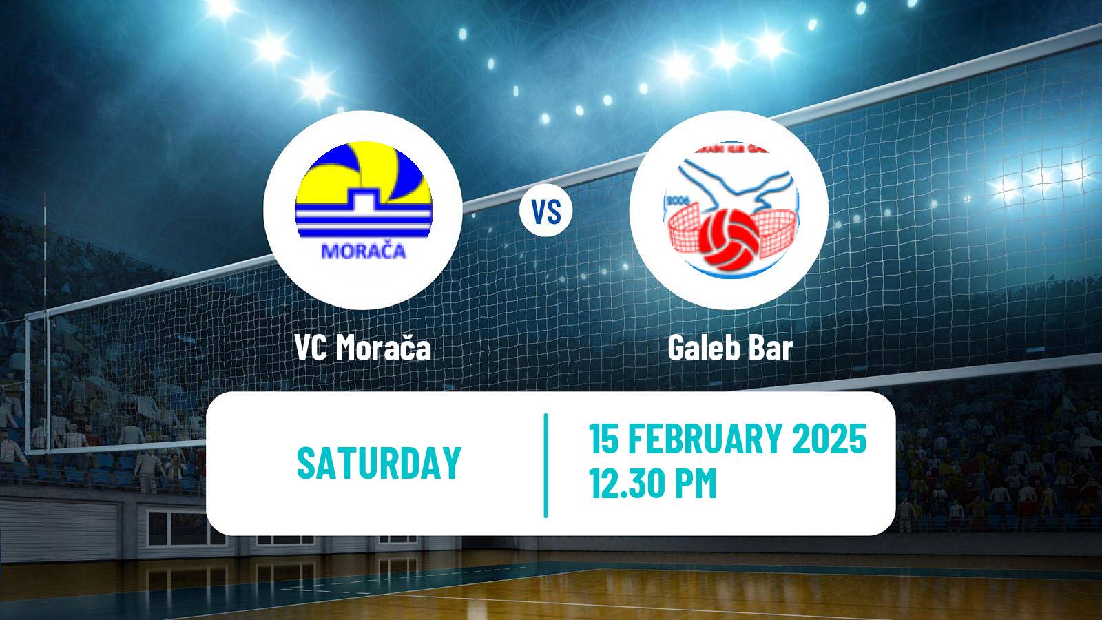 Volleyball Montenegrin Superliga Volleyball Women Morača - Galeb Bar