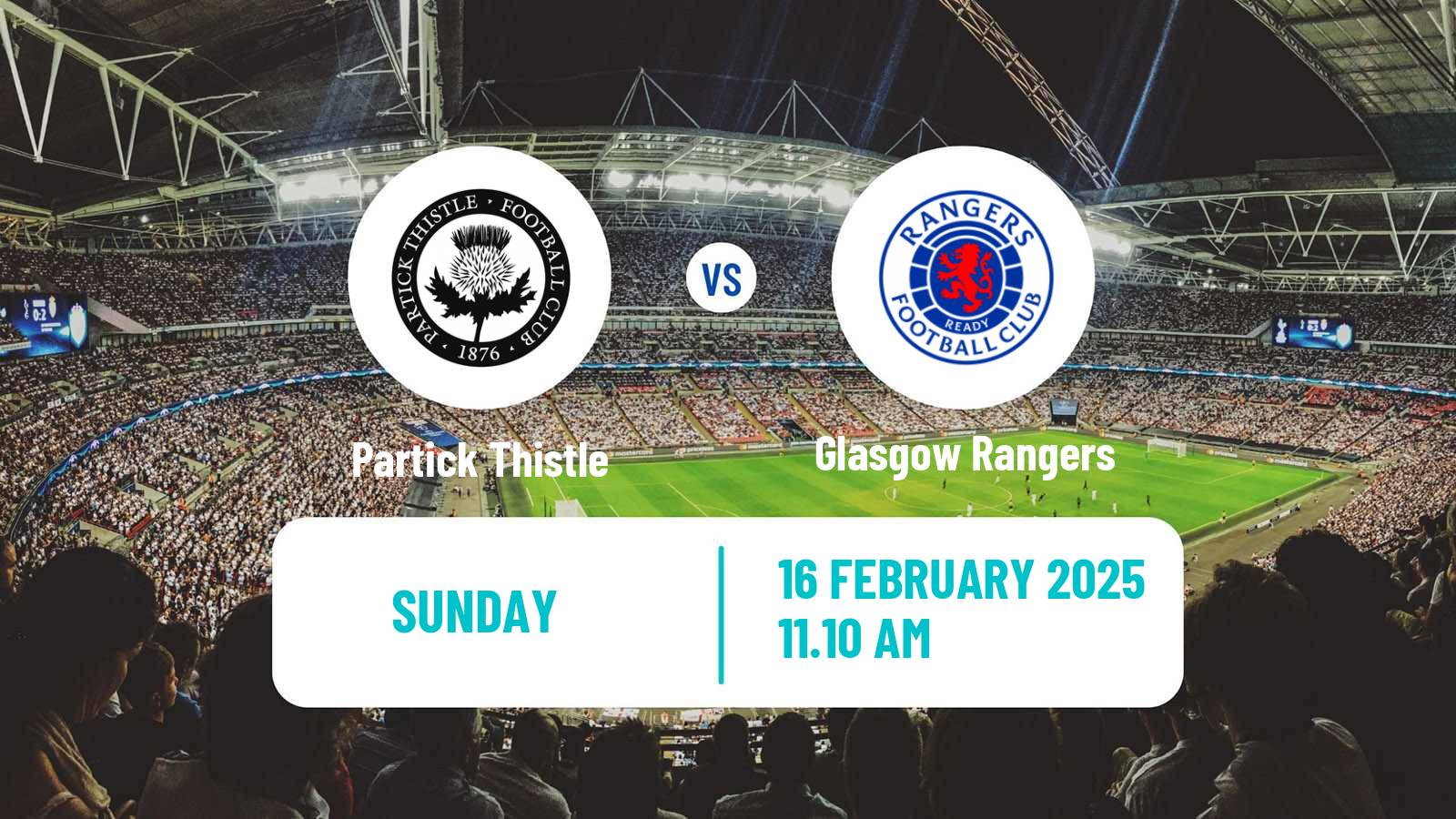 Soccer Scottish SWPL 1 Women Partick Thistle - Glasgow Rangers