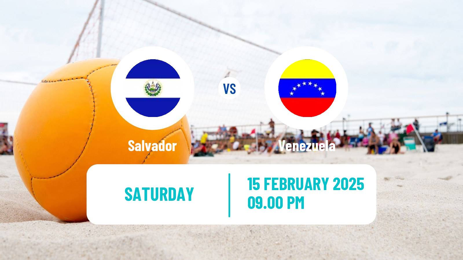 Beach soccer El Salvador Cup Salvador - Venezuela