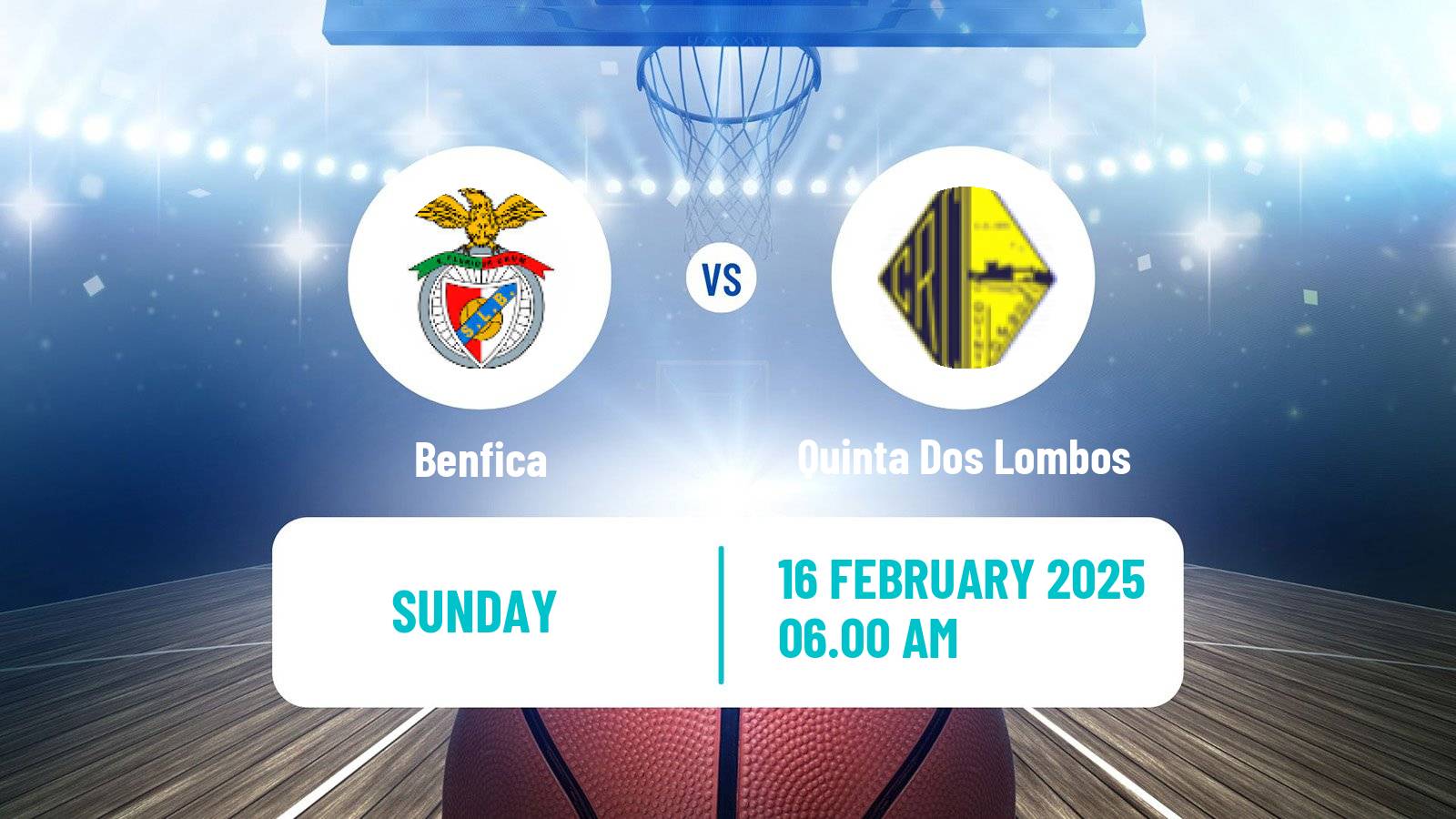 Basketball Portuguese LFB Benfica - Quinta Dos Lombos