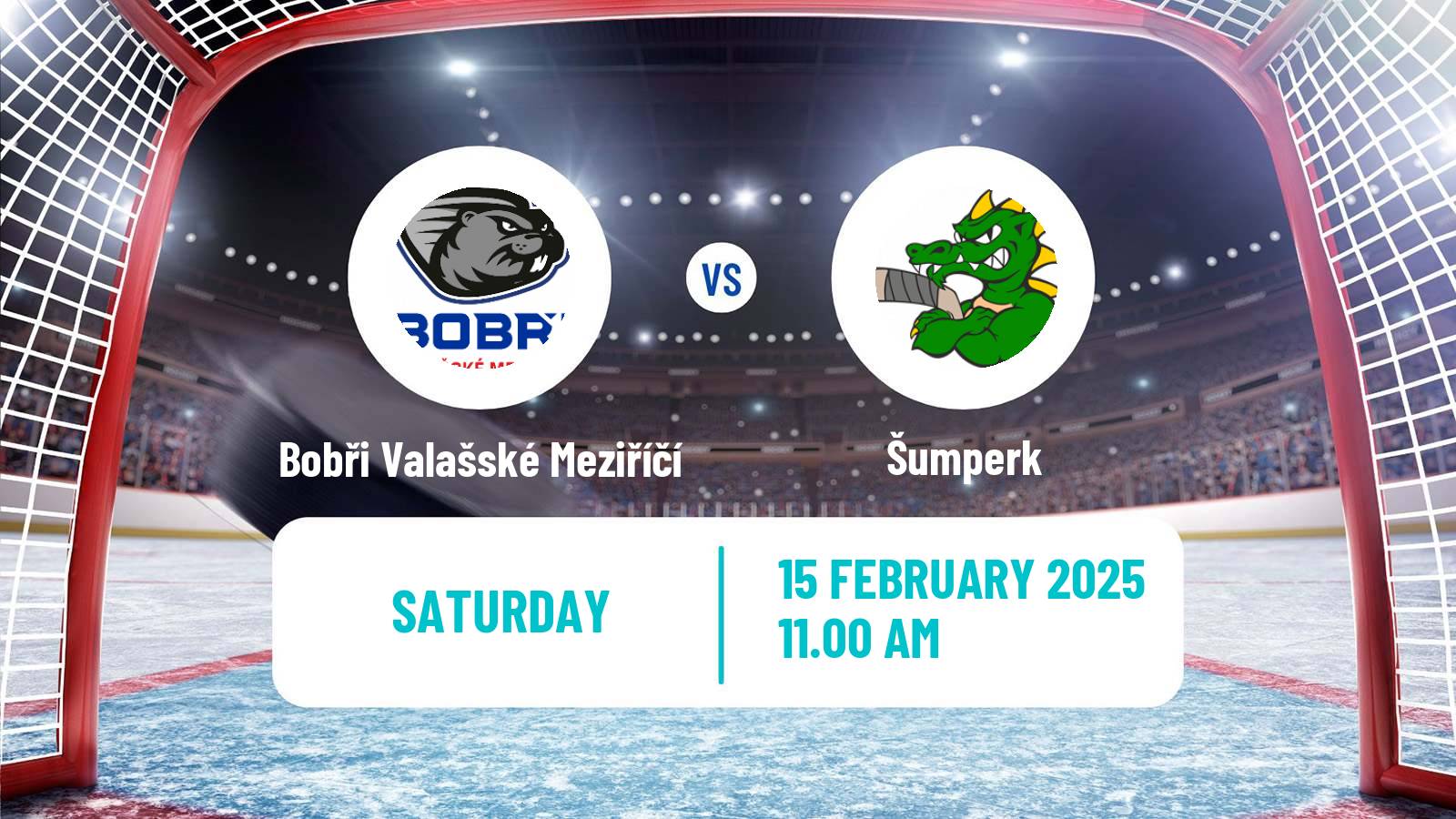 Hockey Czech 2 Liga Hockey East Bobři Valašské Meziříčí - Šumperk