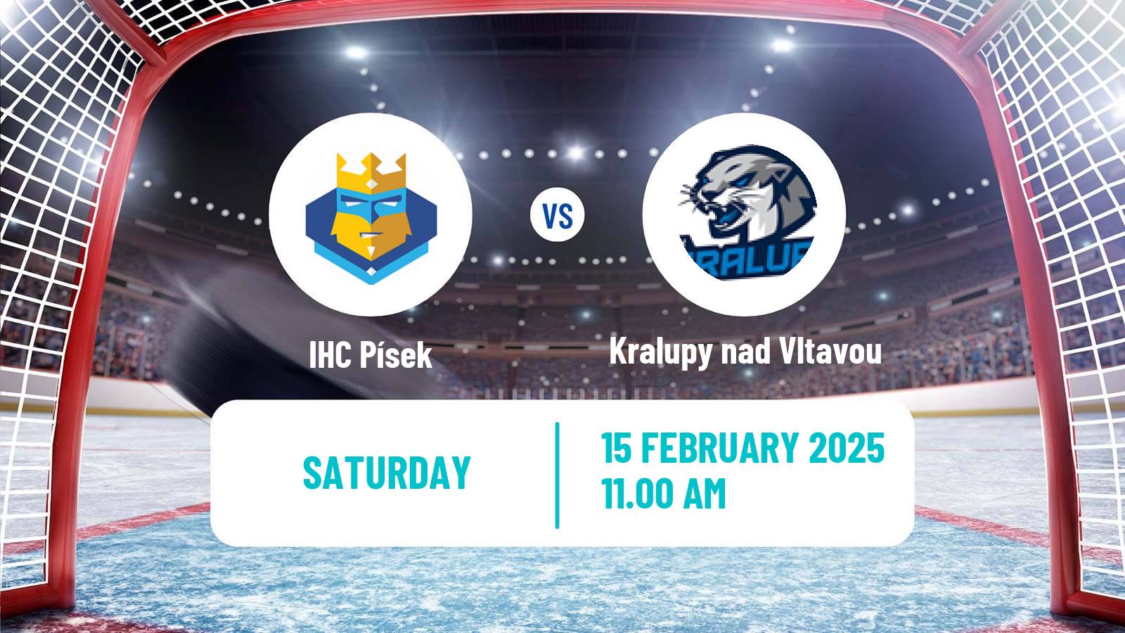 Hockey Czech 2 Liga Hockey West Písek - Kralupy nad Vltavou