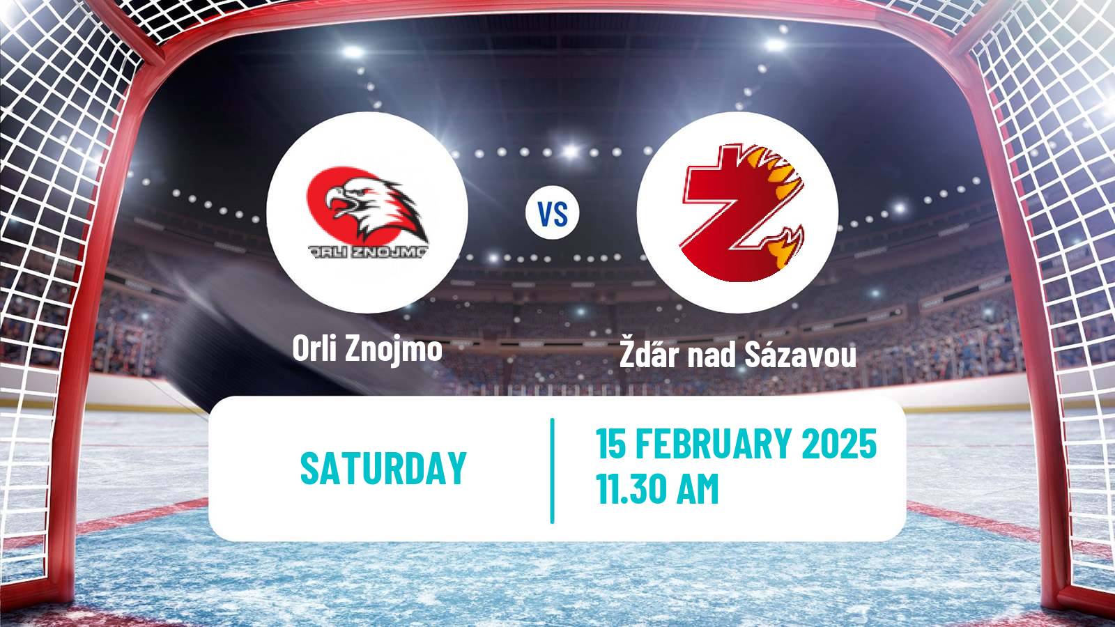 Hockey Czech 2 Liga Hockey East Orli Znojmo - Žďár nad Sázavou