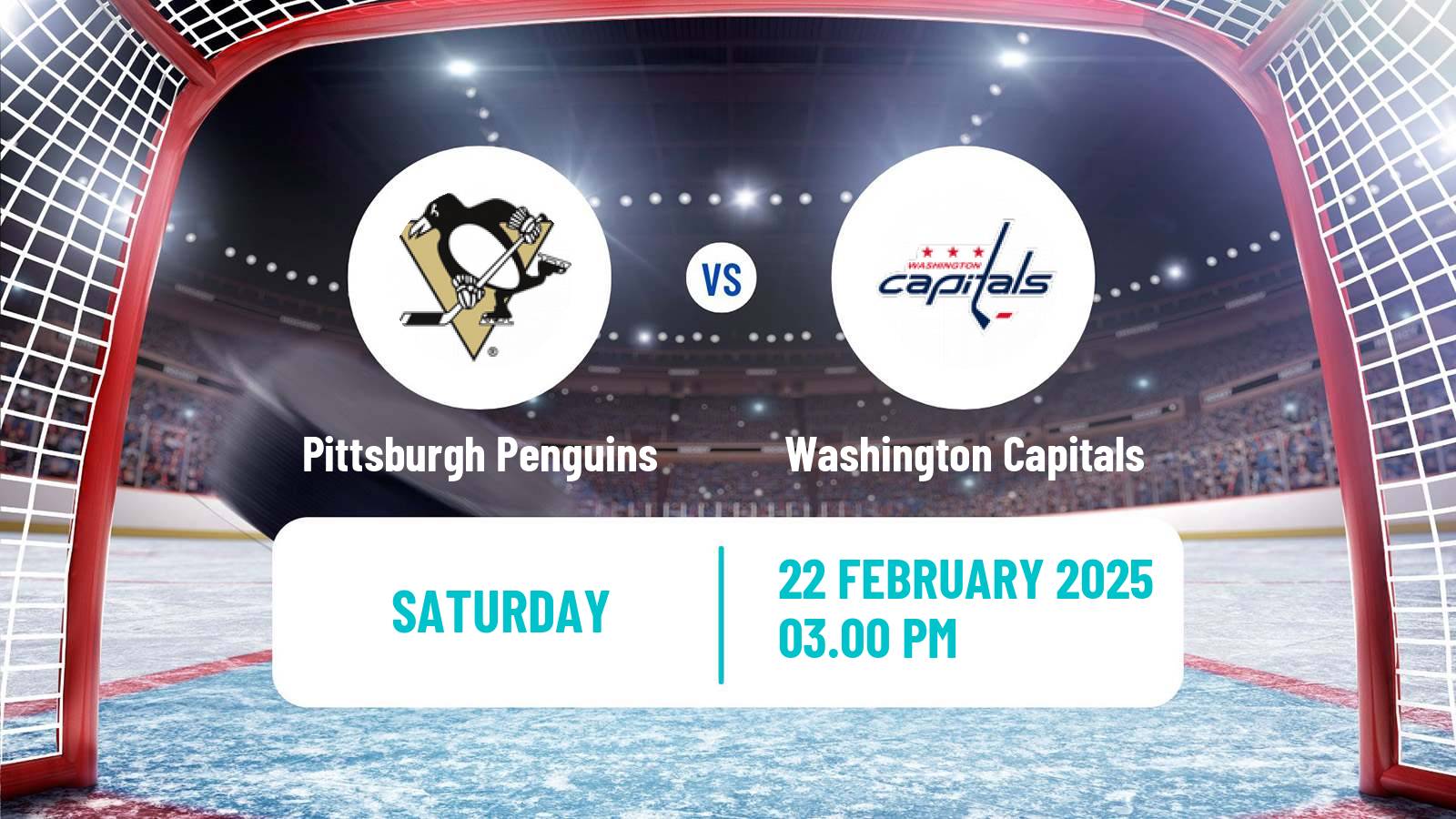 Hockey NHL Pittsburgh Penguins - Washington Capitals