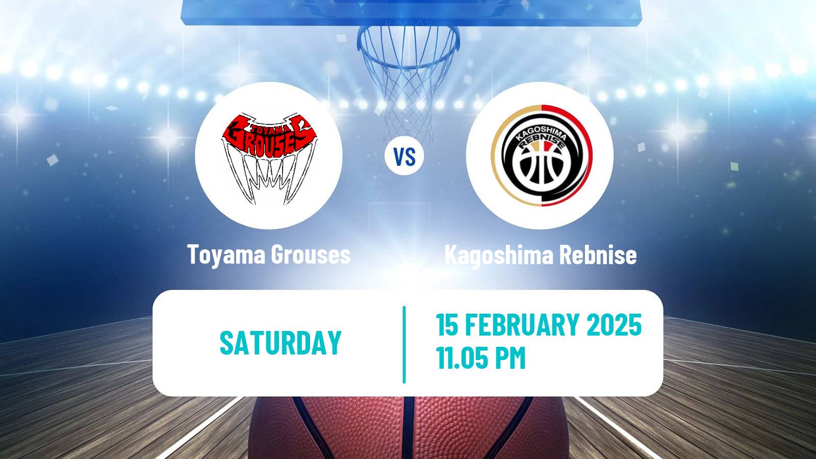 Basketball Japan B2 League Basketball Toyama Grouses - Kagoshima Rebnise