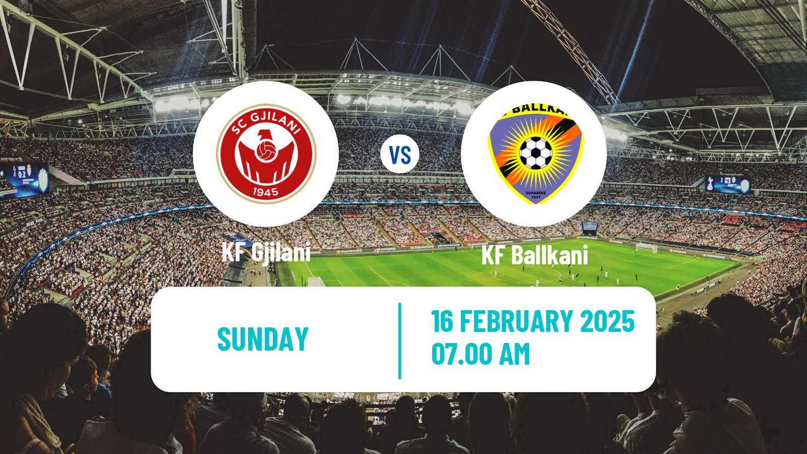 Soccer Kosovo Superliga Gjilani - Ballkani